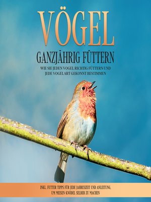 cover image of Vögel ganzjährig füttern